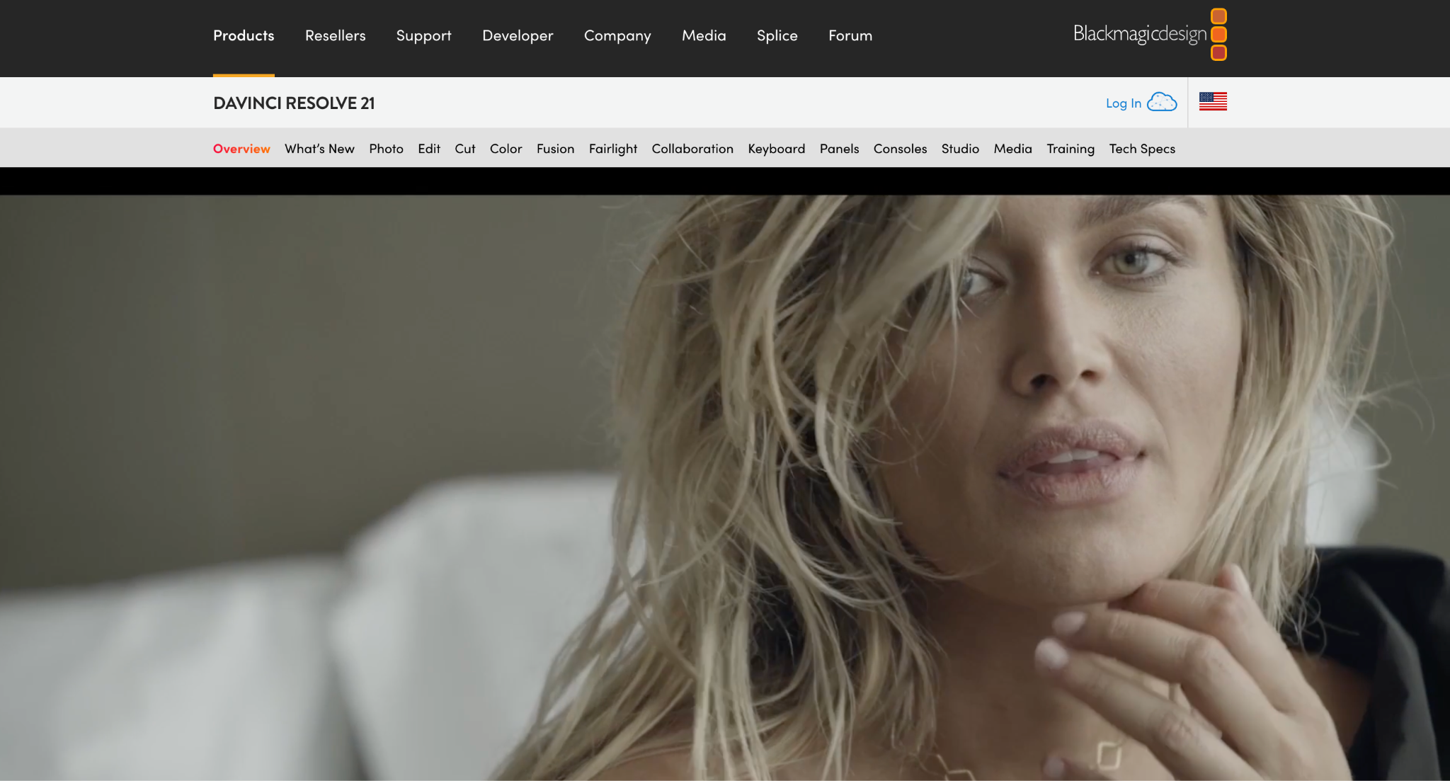 davinci resolve homepage