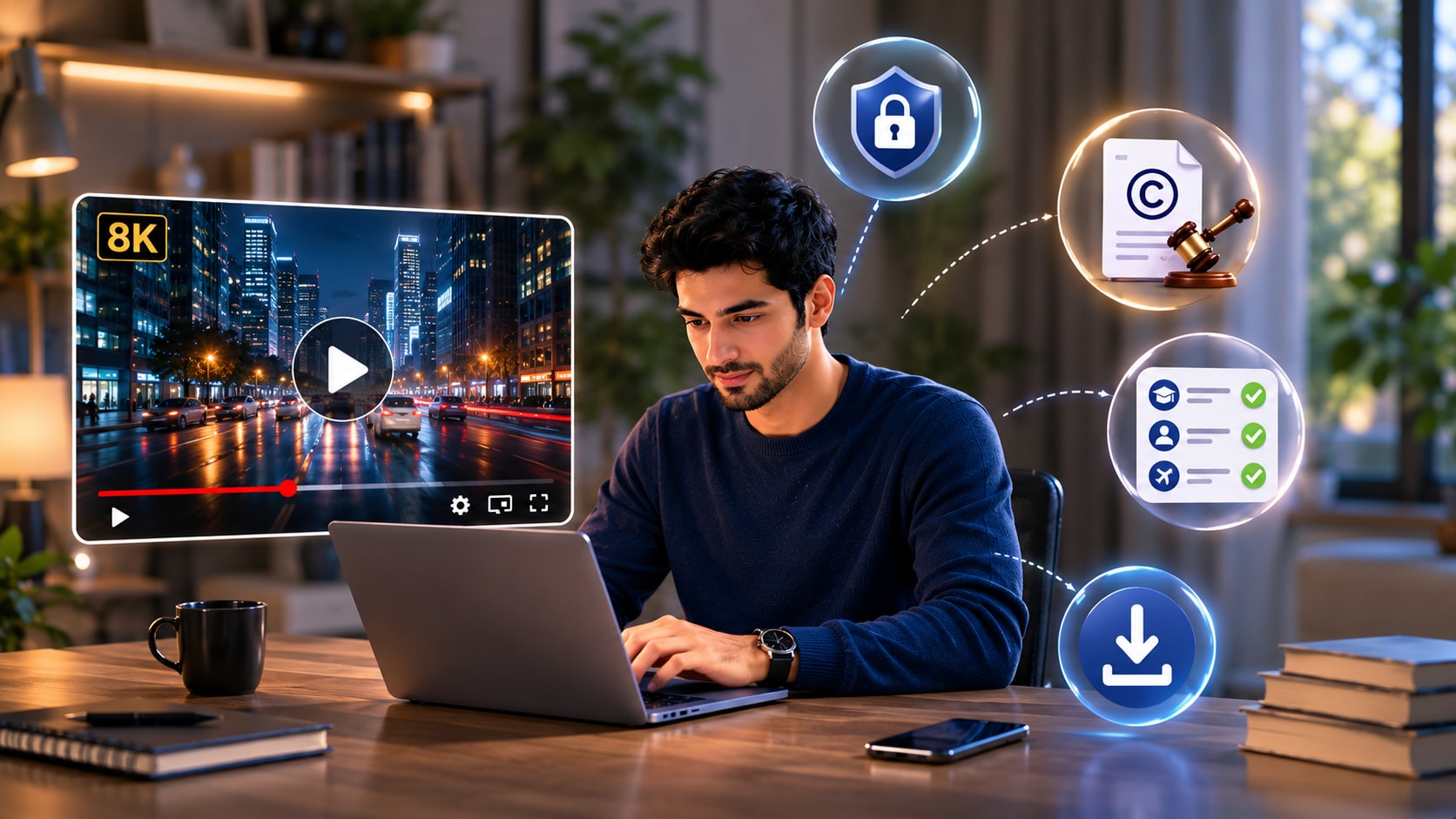 copyright laws for 8k youtube videos