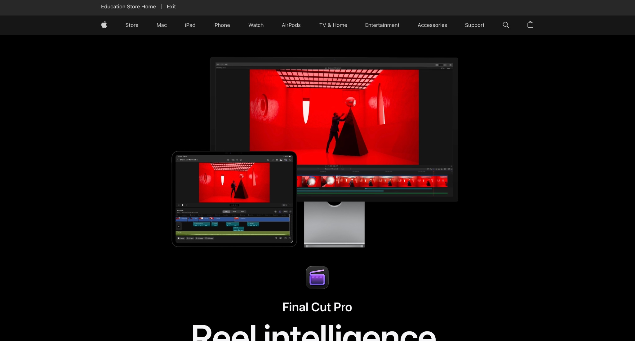 final cut pro homepage