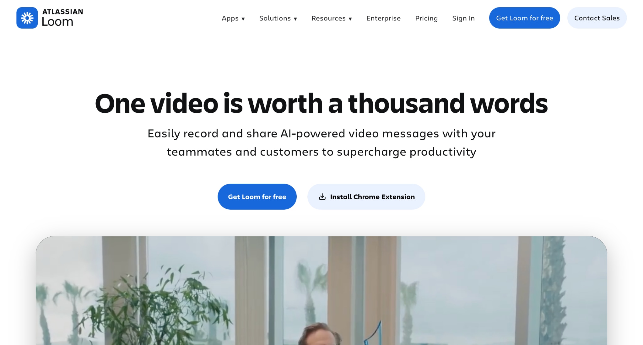 loom homepage