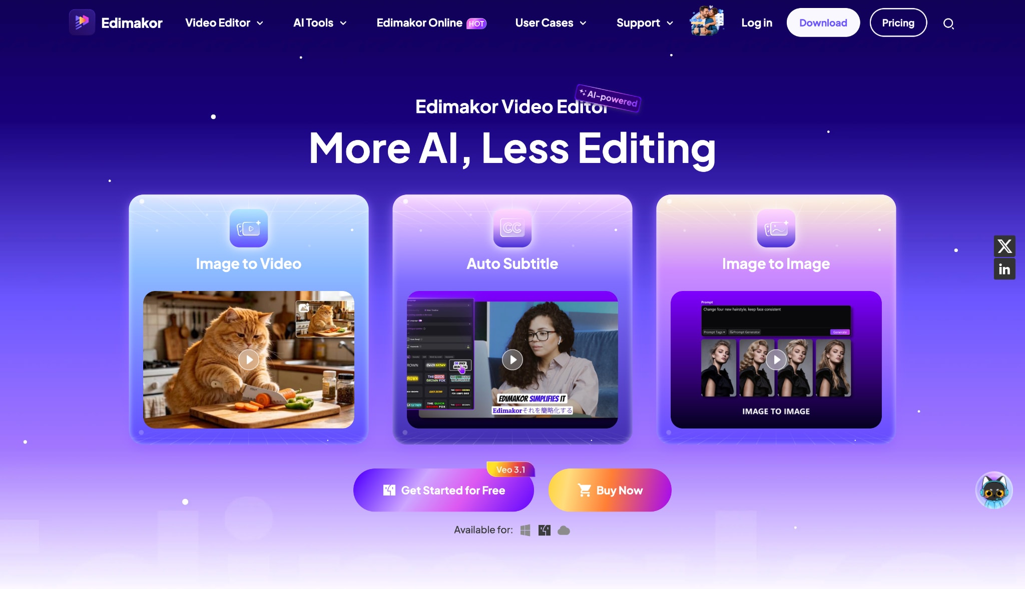 hitpaw editmakor homepage