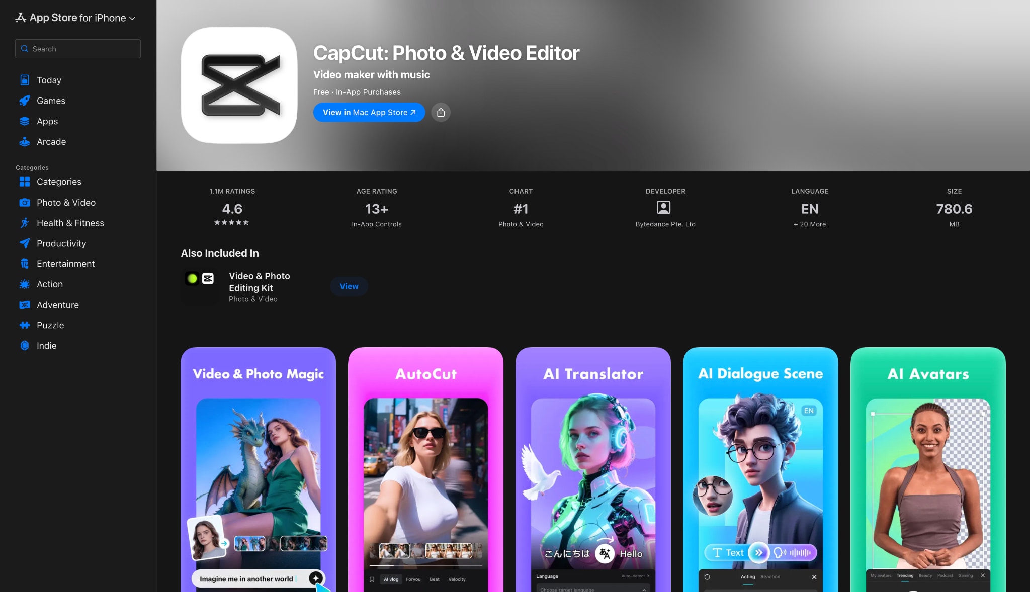 capcut homepage