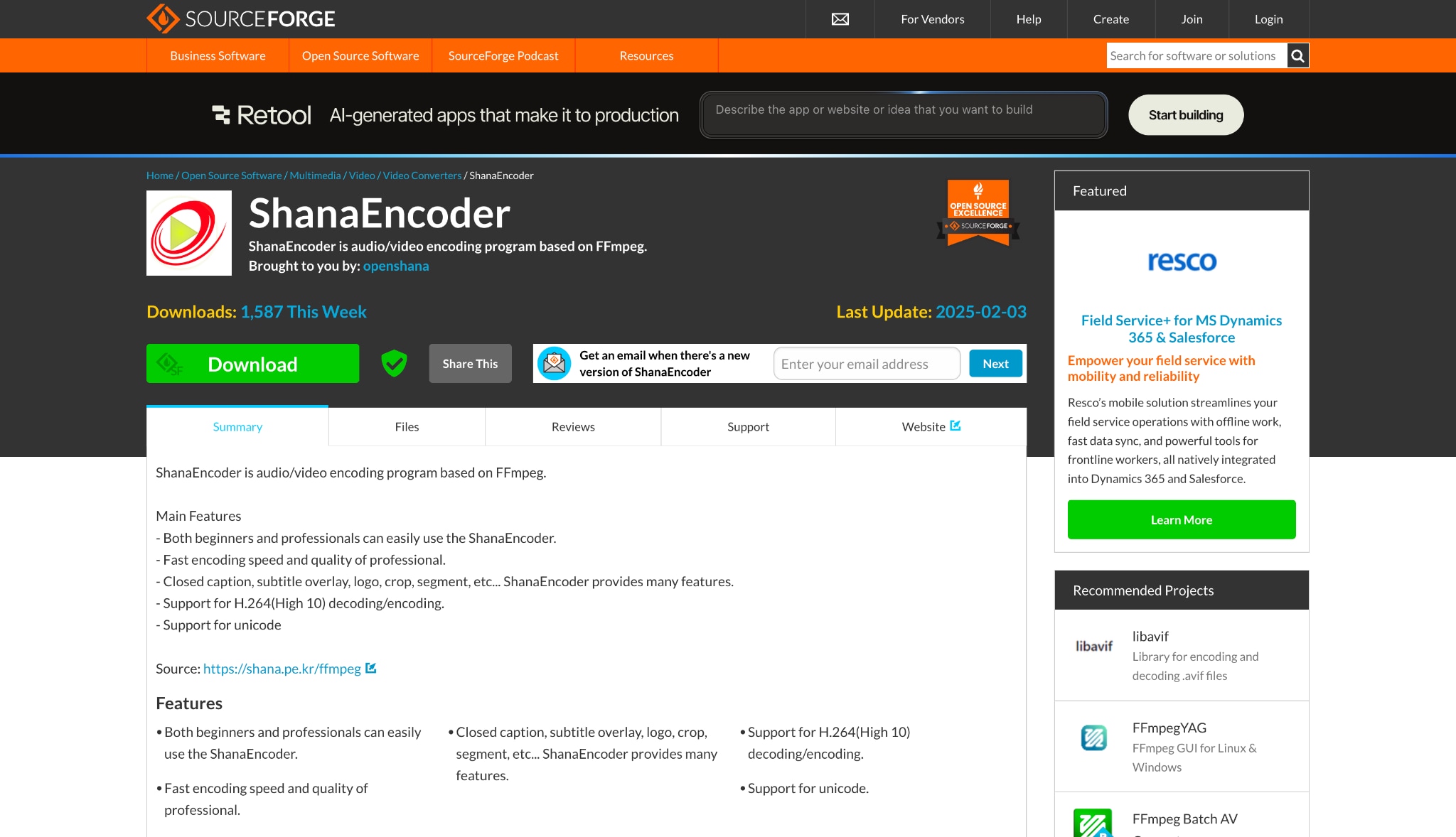 shanaencoder homepage