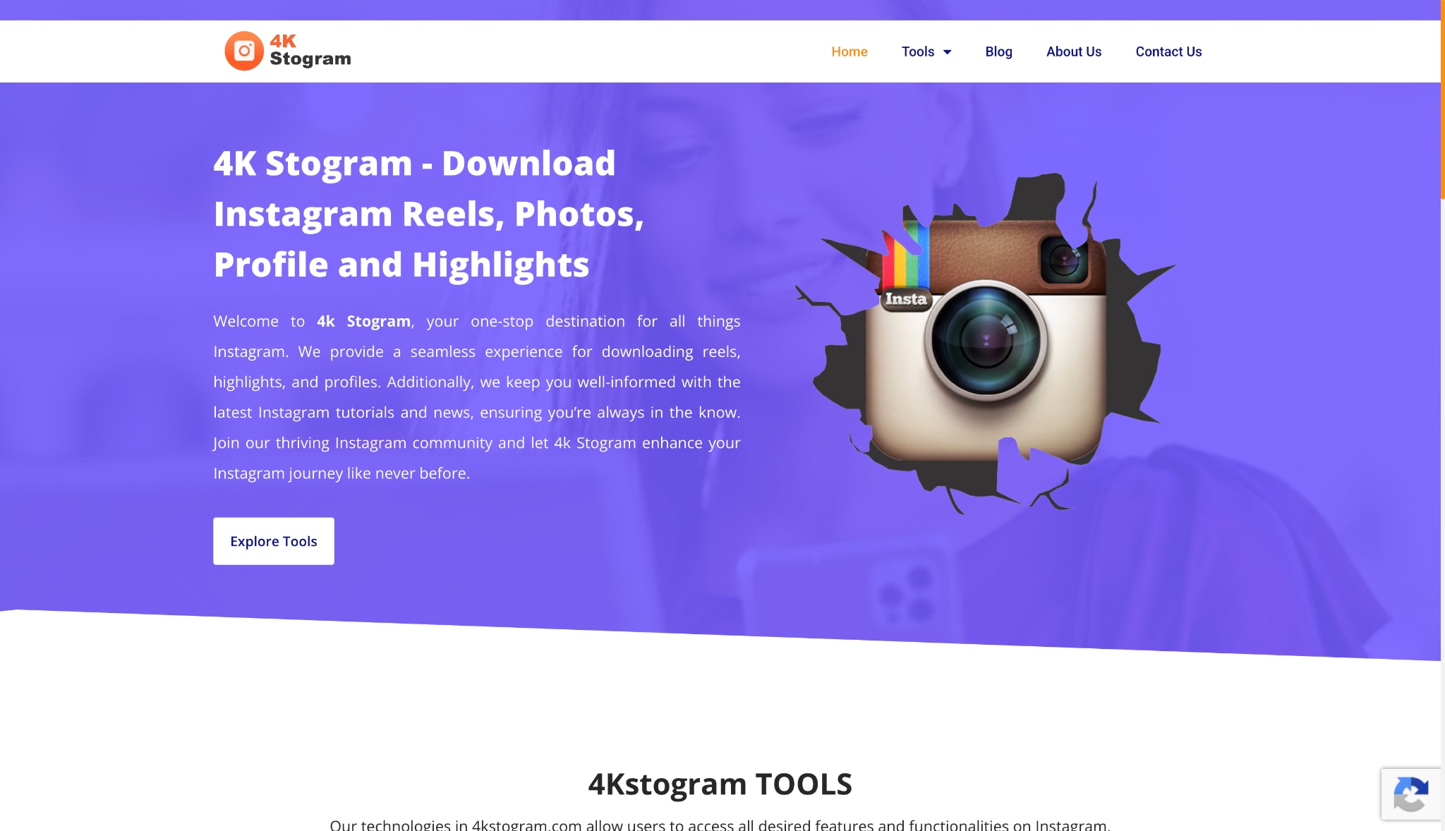 4k stogram homepage