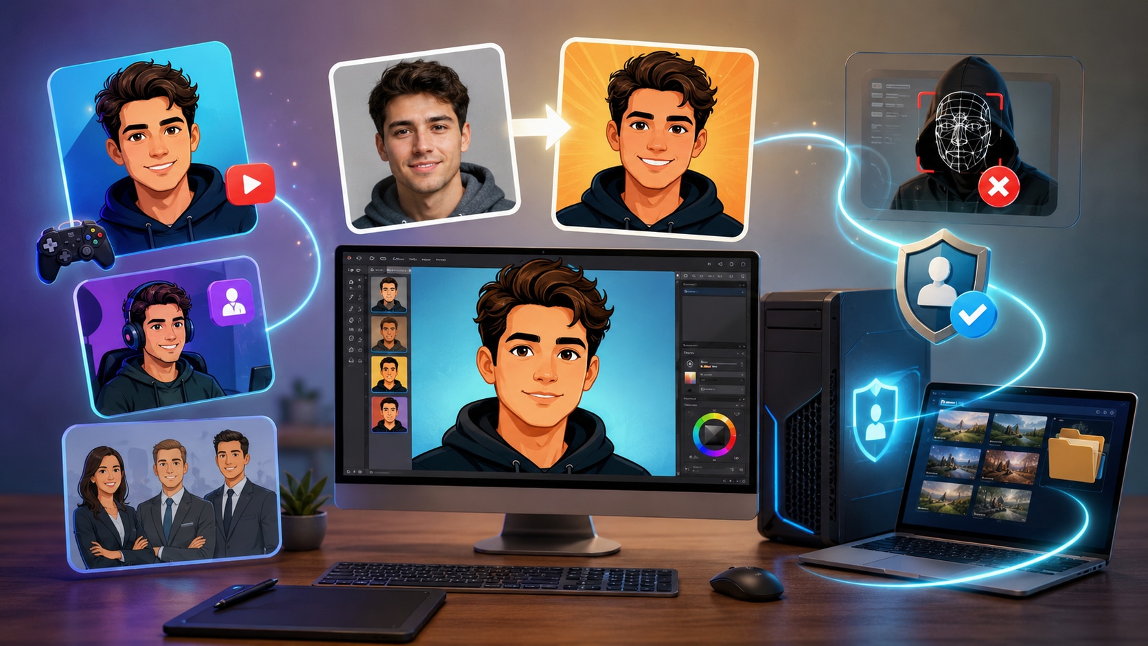 rise of cartoon photo creation explained