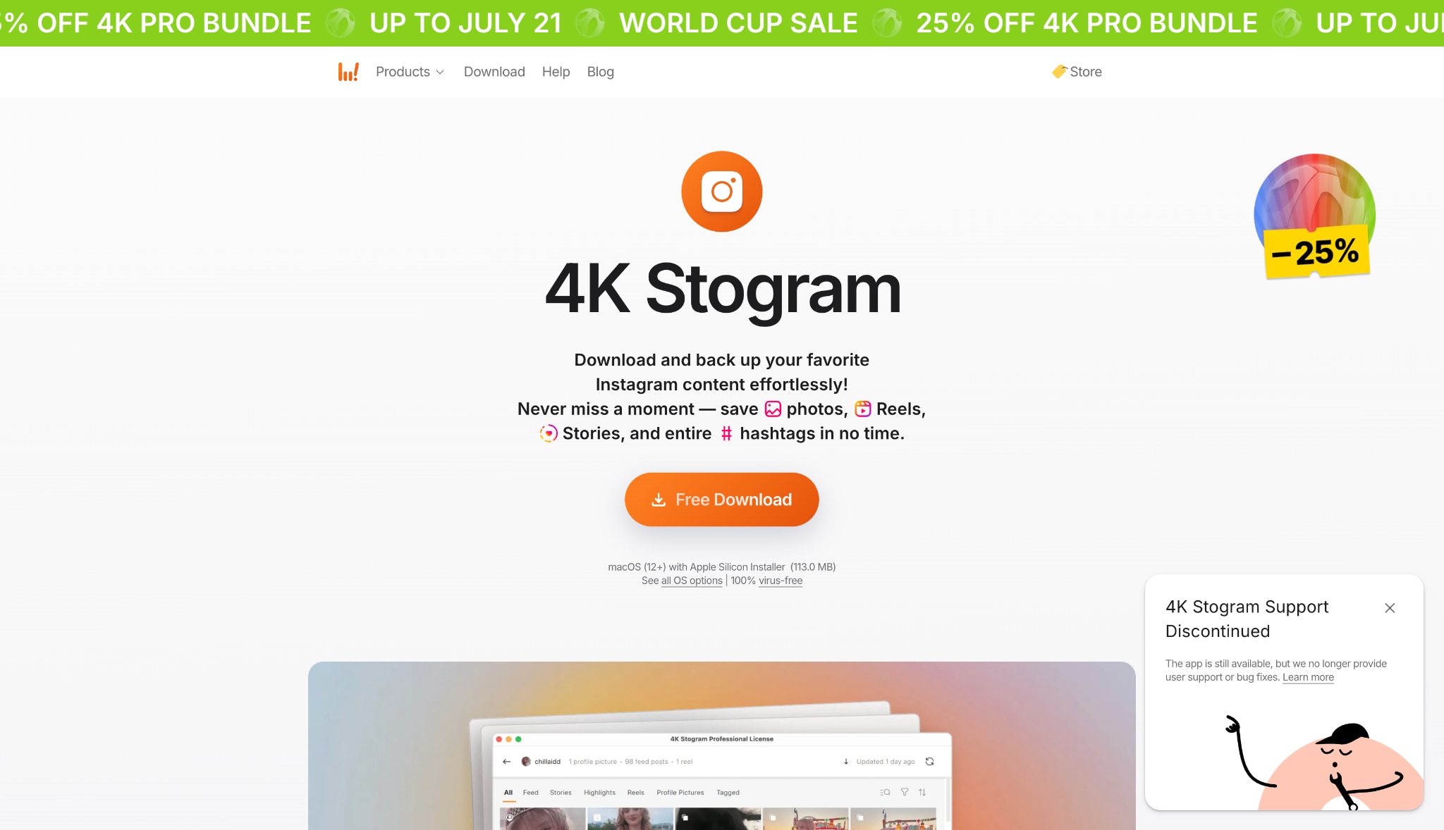 4k stogram homepage