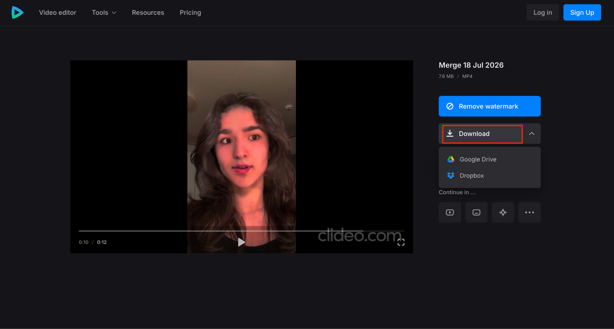 clideo download