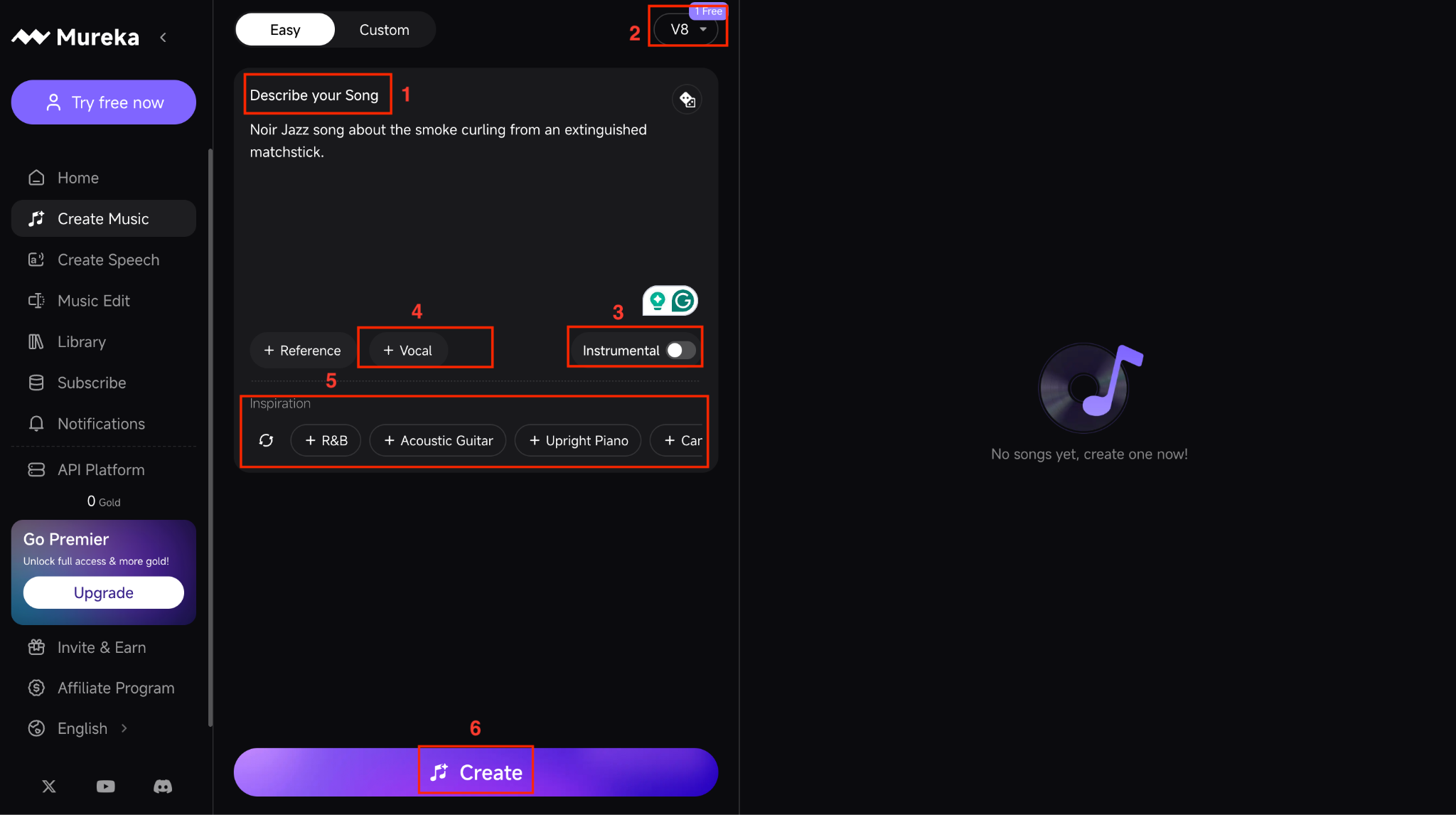 mureka ai create