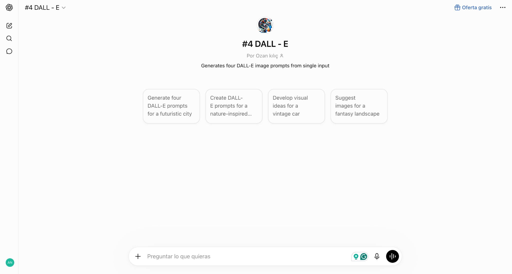 dall-e-4 homepage