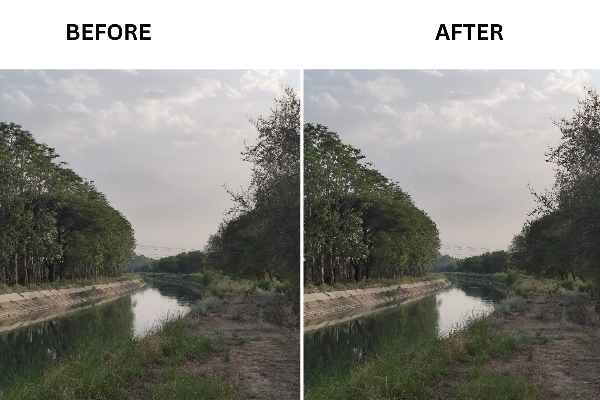 clipdrop before and after mobile image