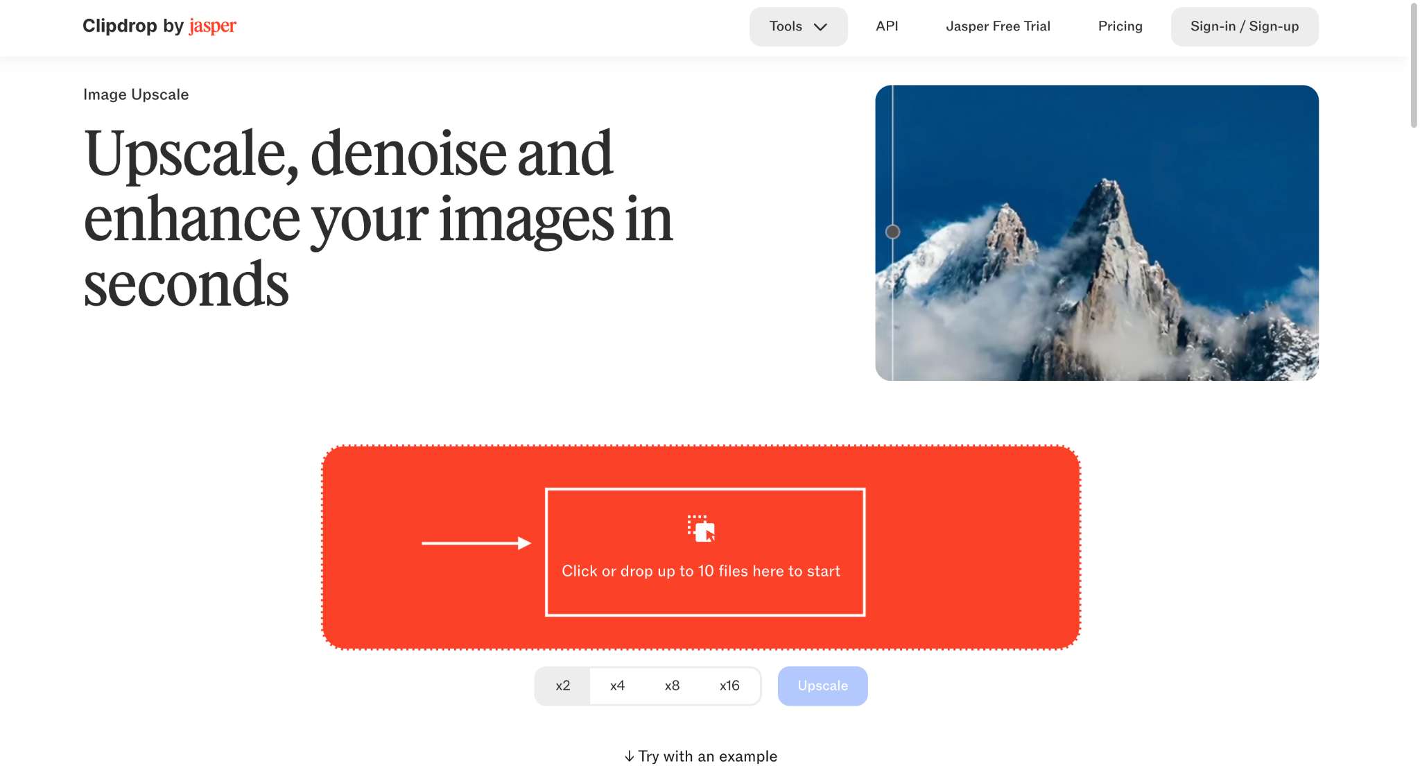 clipdrop drop image