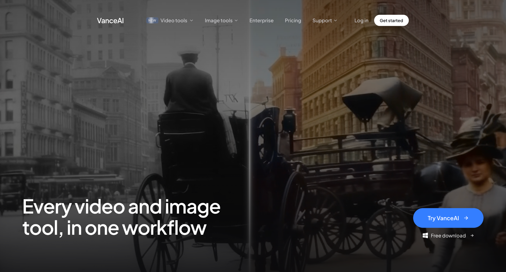 vanceai homepage