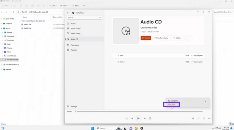 check ripped mp3 file