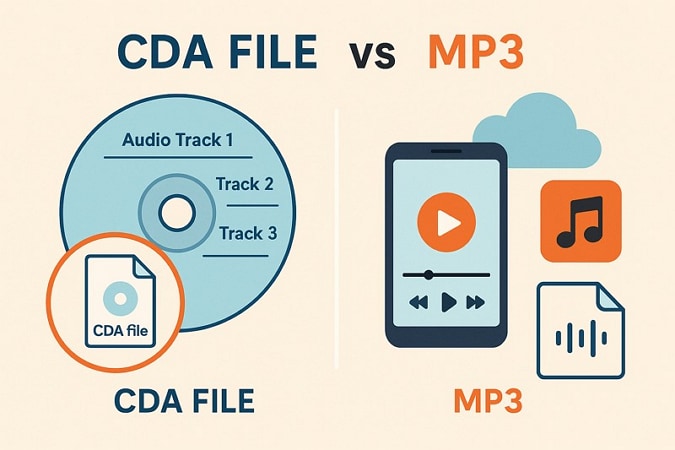 what is cda files