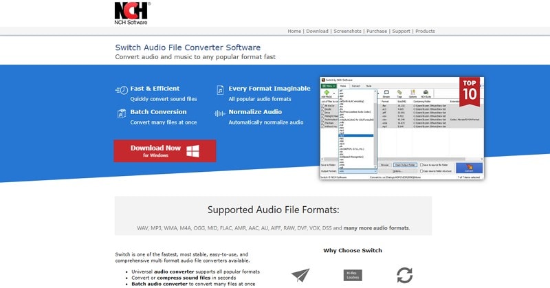 switch audio converter cda to mp3