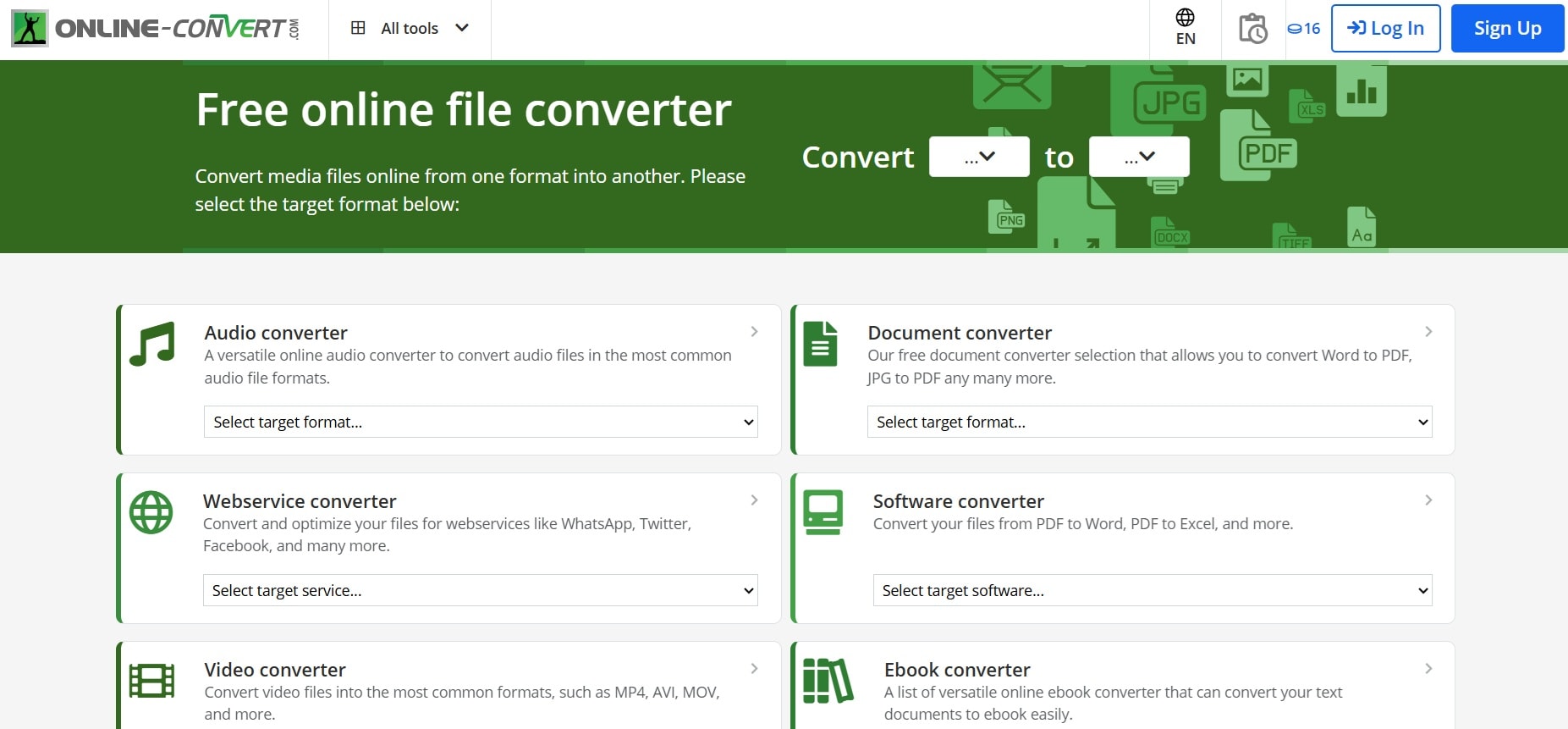 online convert image converter website