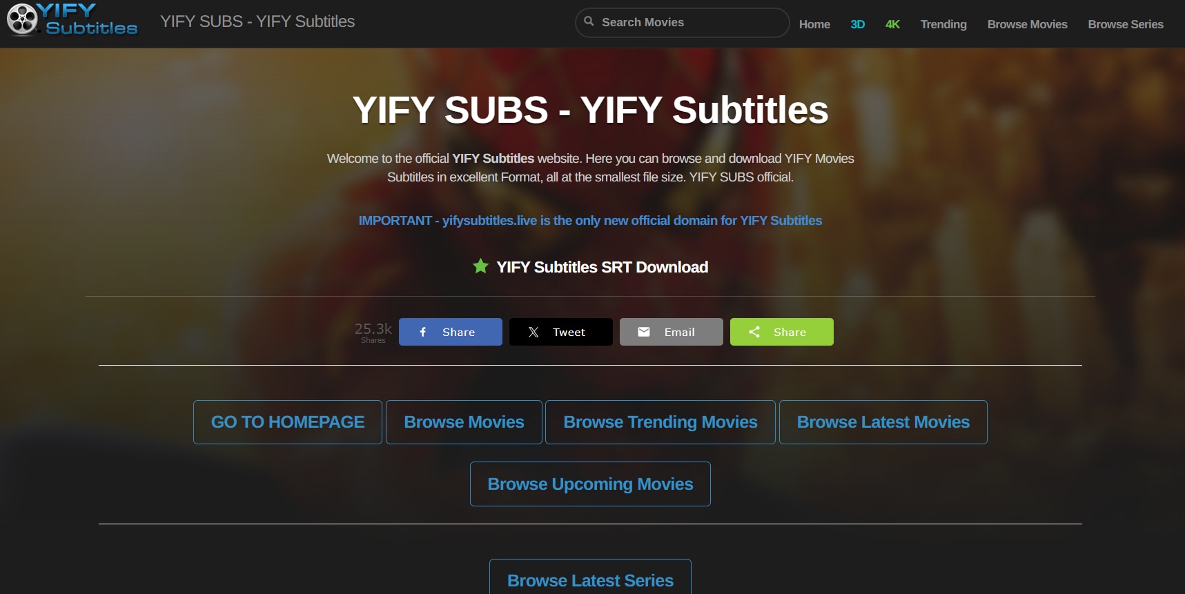 yify subtitle download website