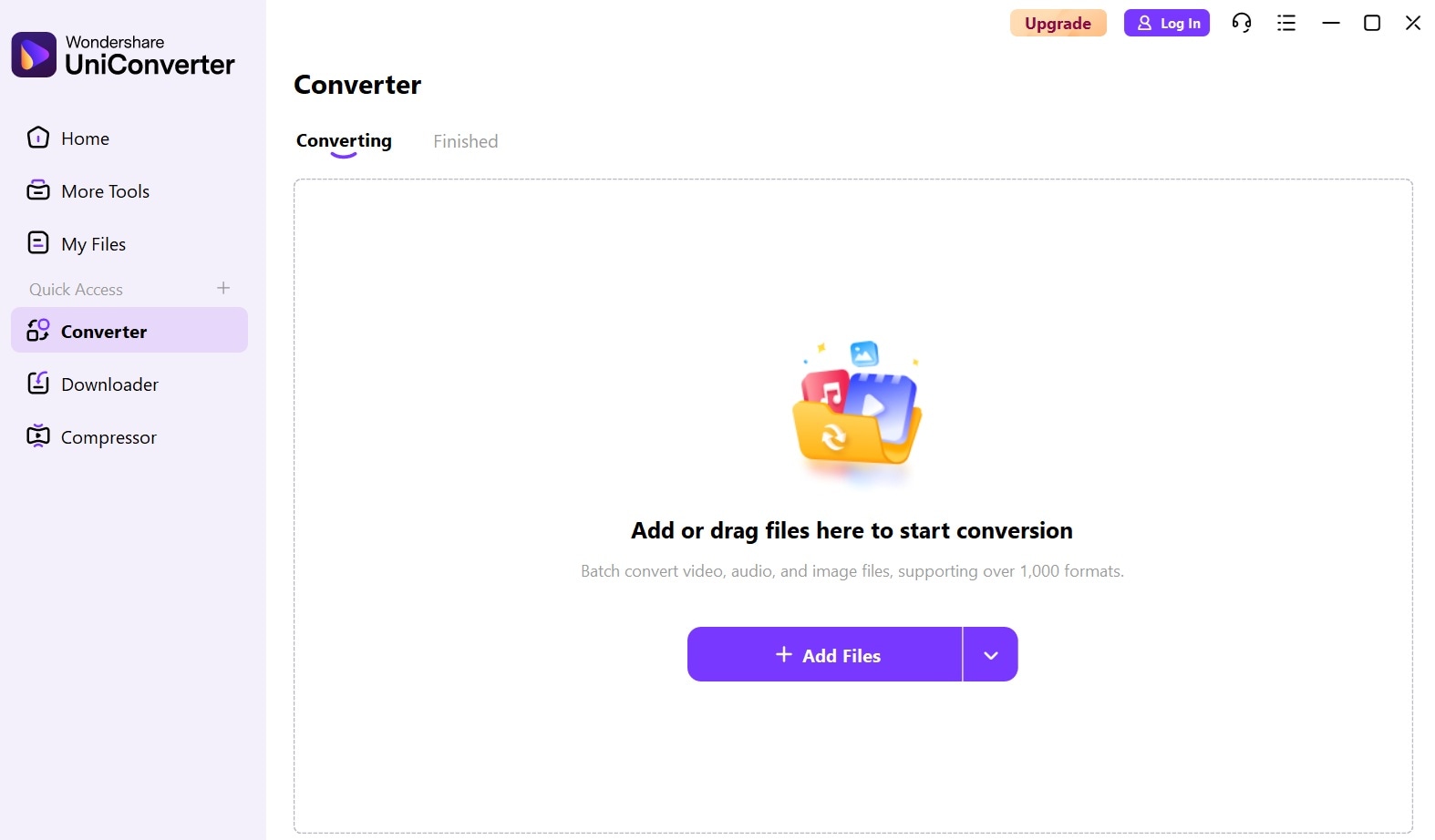 add files uniconverter