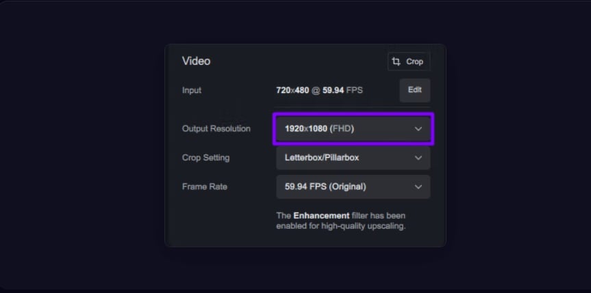 topaz ai video editor to convert video