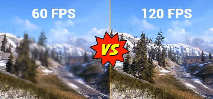 60 vs 120 fps