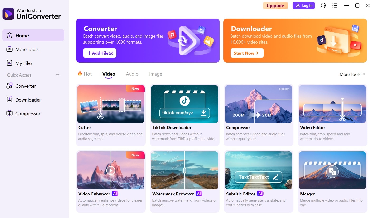 uniconverter ai video enhancer