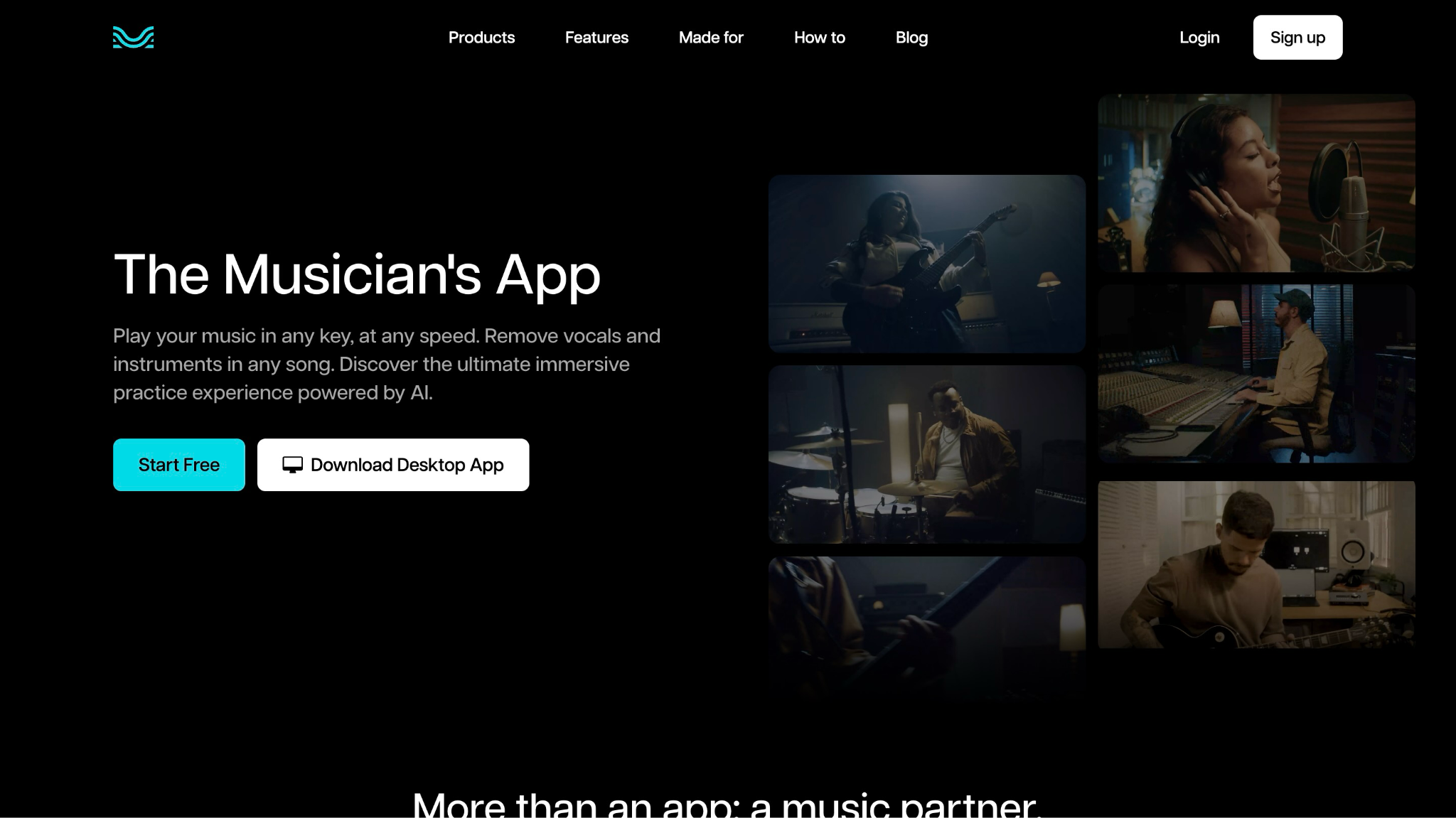moises ai homepage