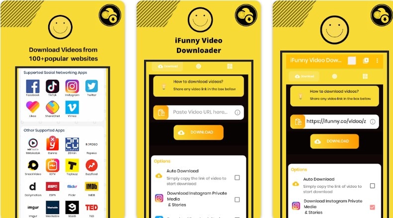 android app ifunny video downloader app