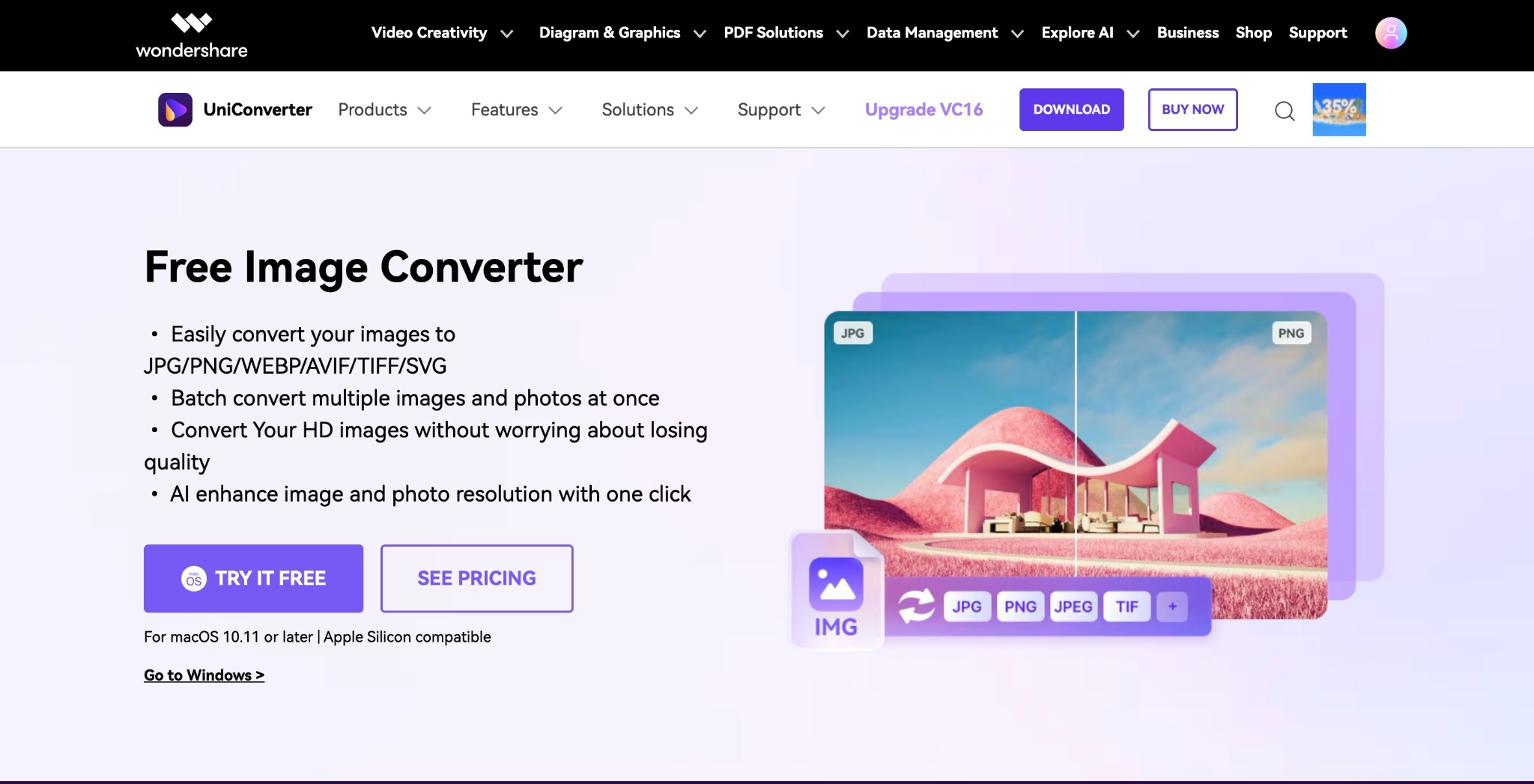 uniconverter jpg to bmp converter