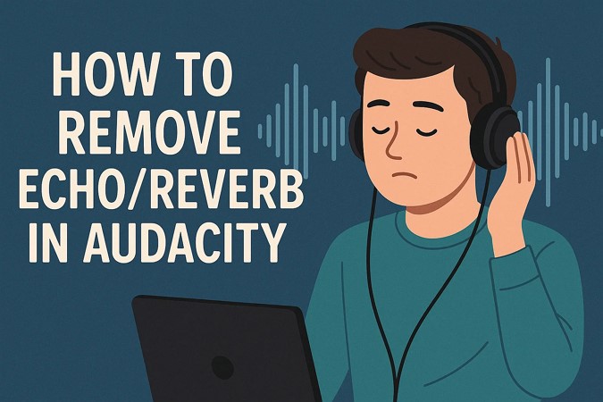 remove echo reverb in audacity