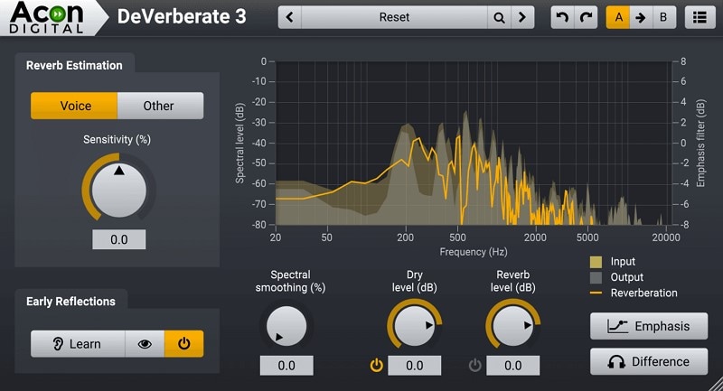 use acon digital ai reverb remover