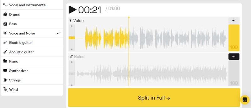remove reverb online lalal-ai