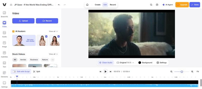 pick veed.io reverb remover