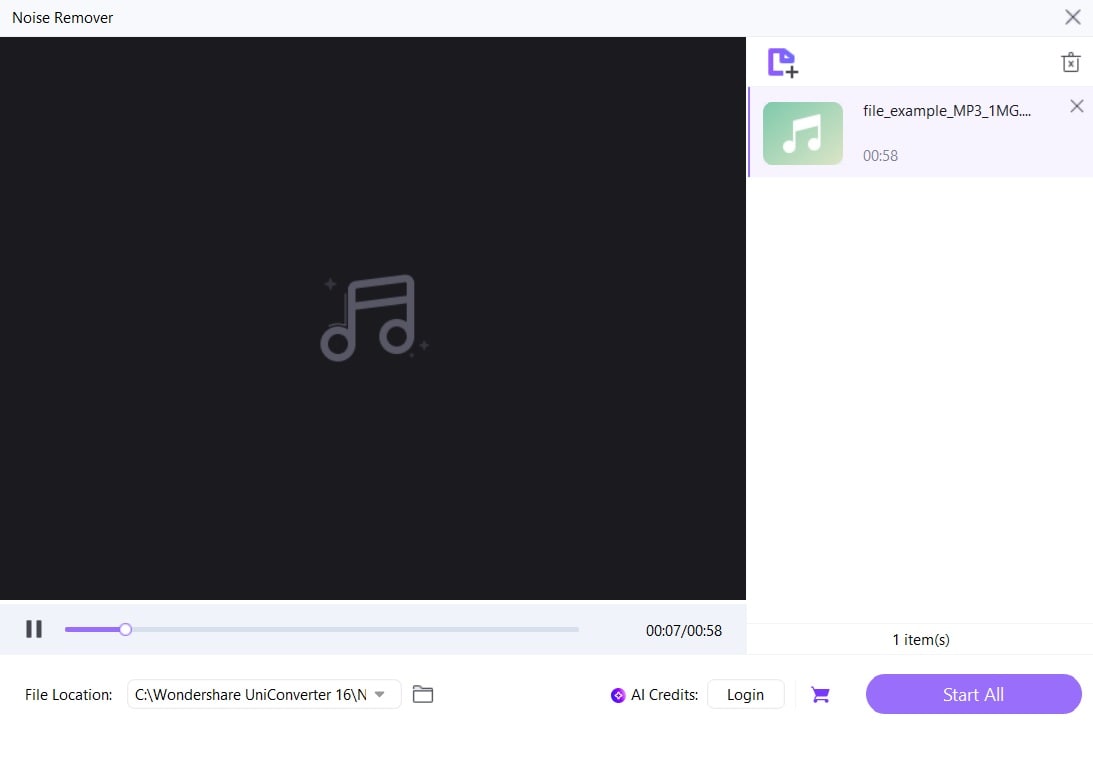 remove echo background noise