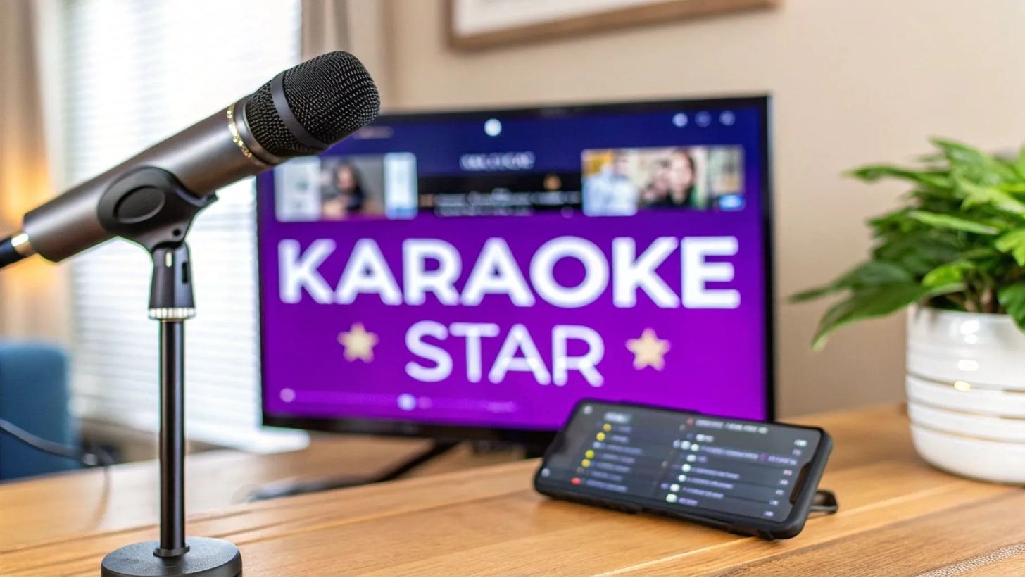 how to create karaoke