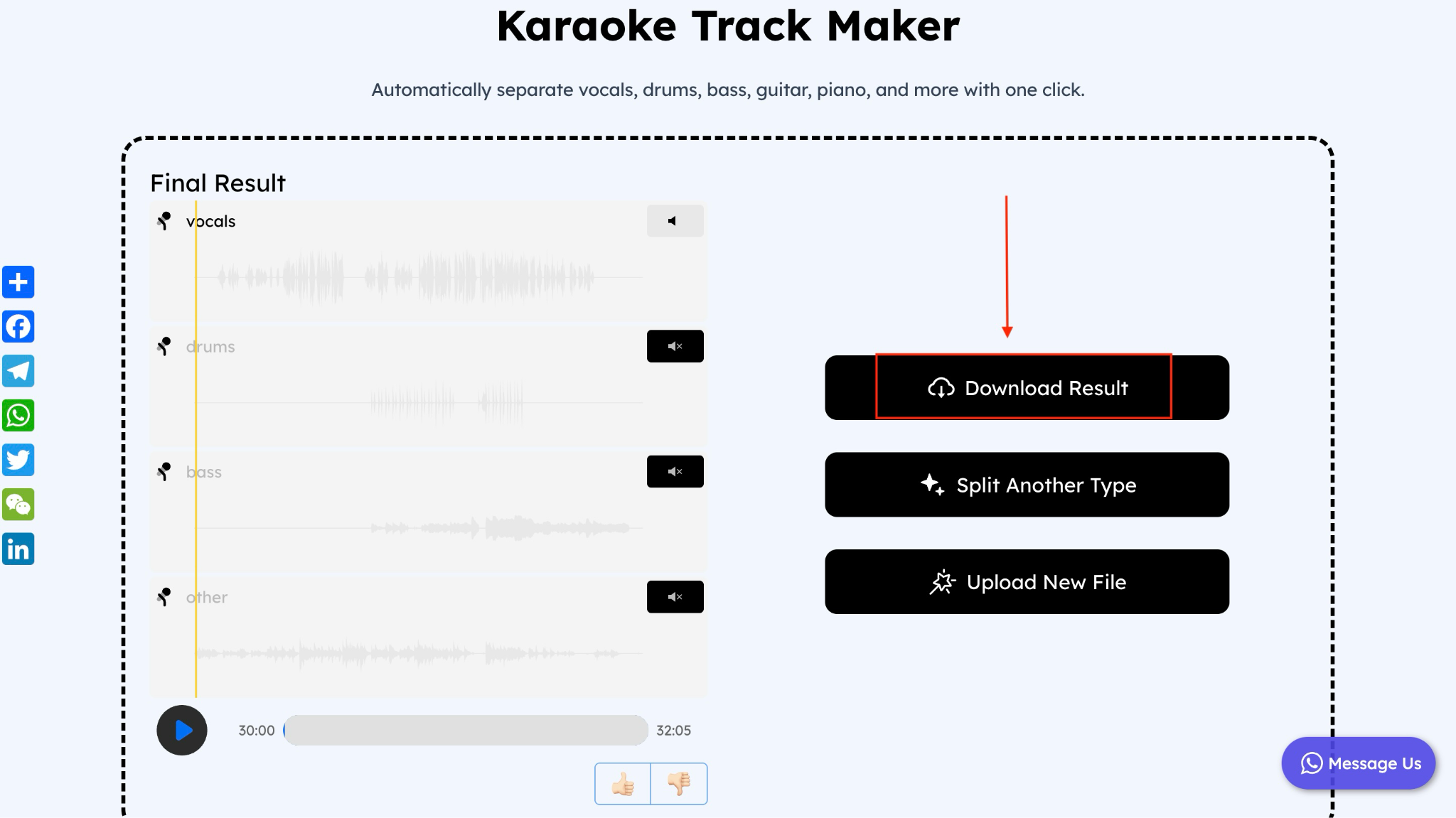 audio cleaner ai download file