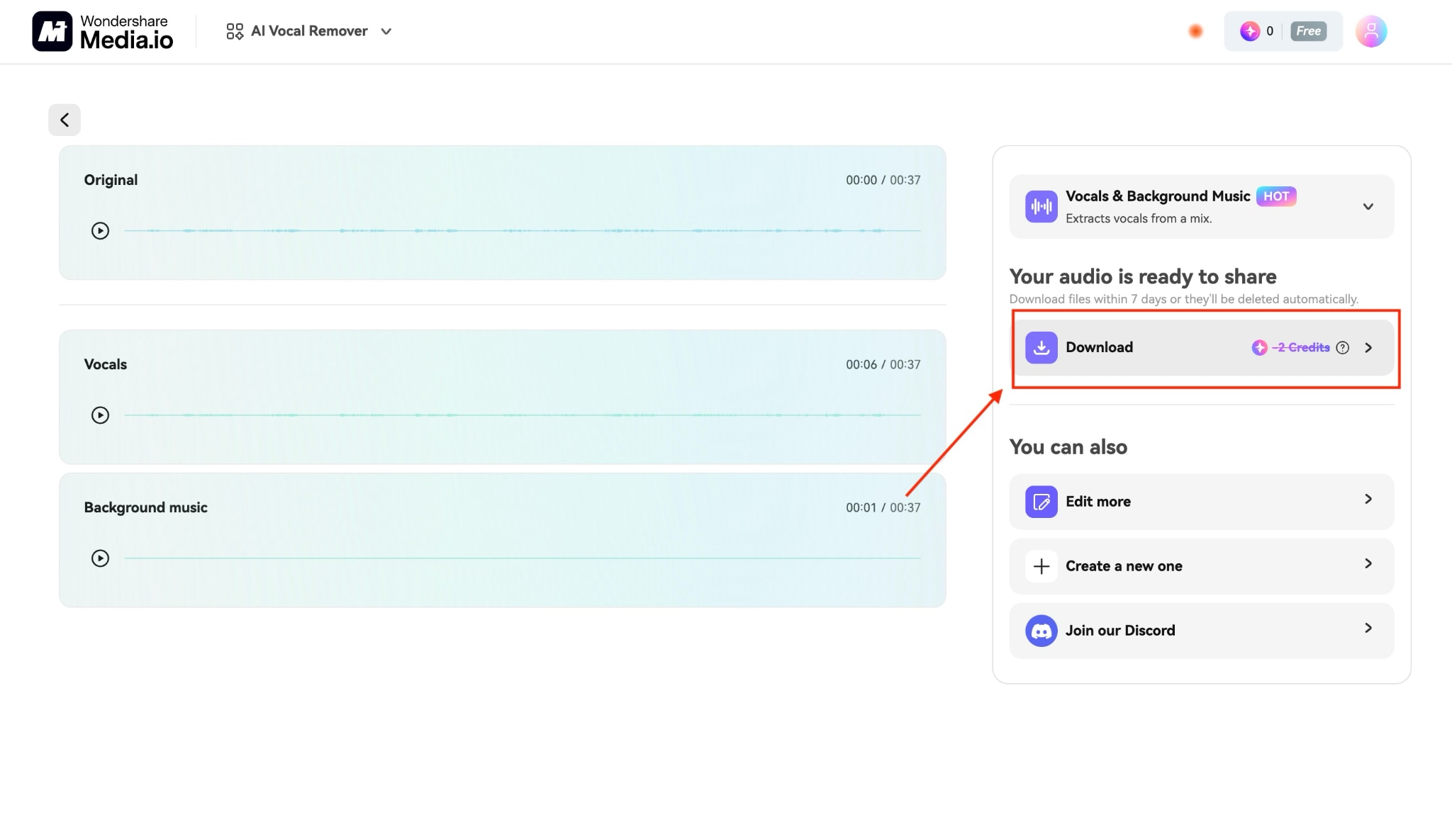 media.io download file