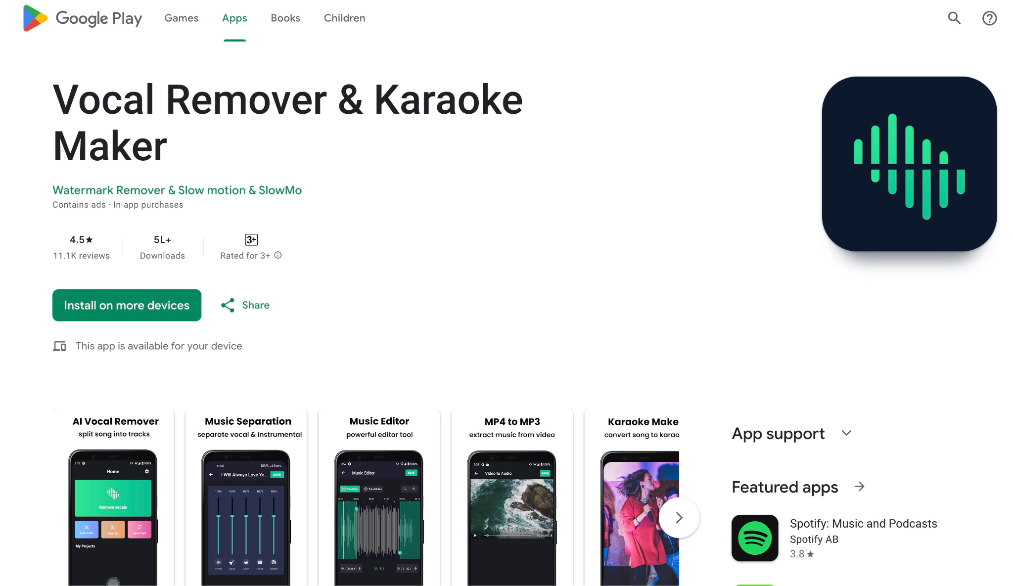 vocal remover homepage