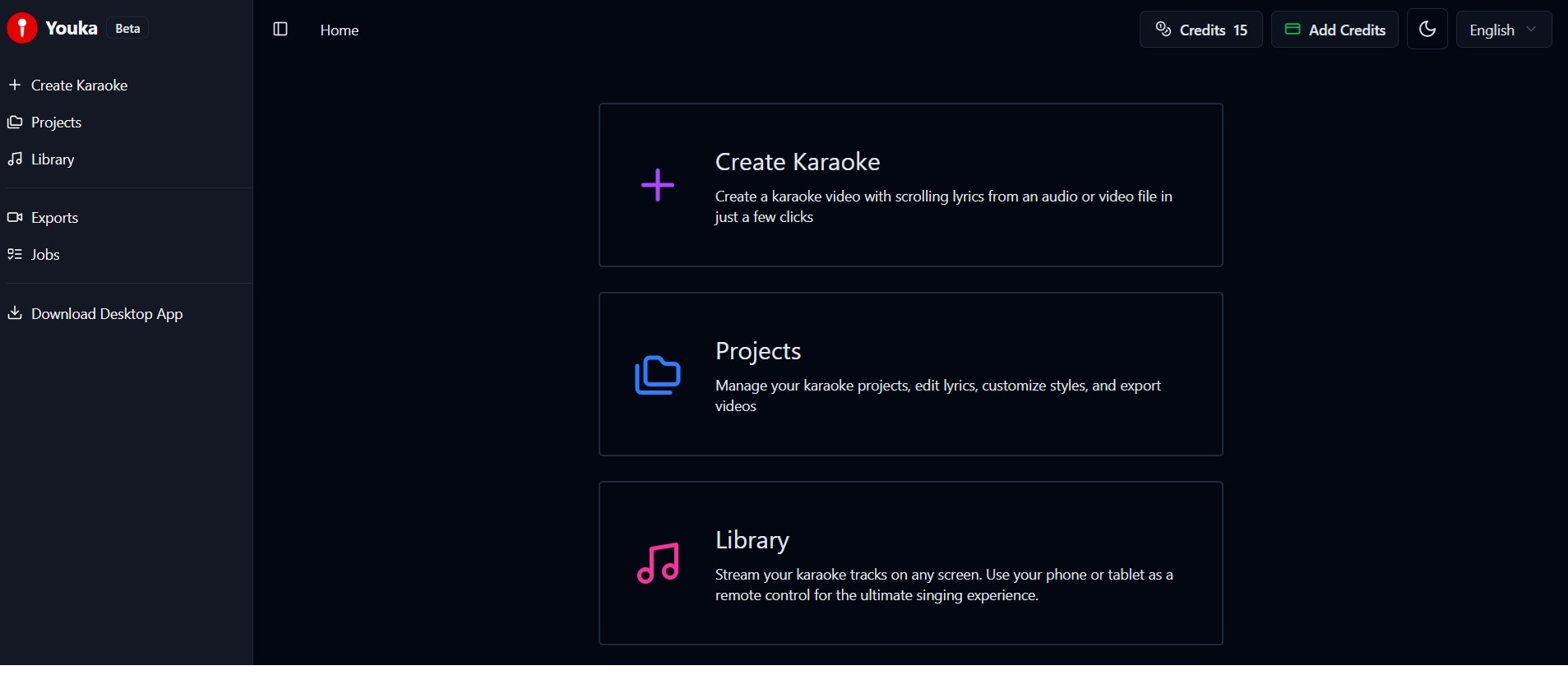 youka best free karaoke maker tool