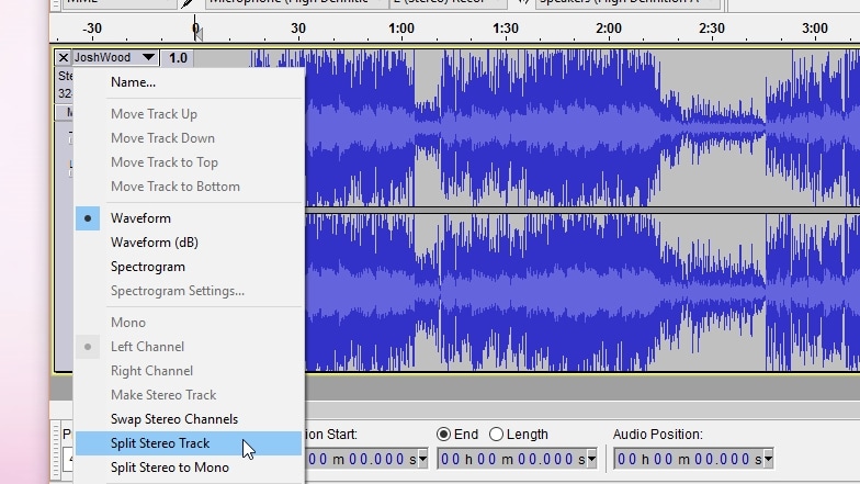 audacity karaoke maker