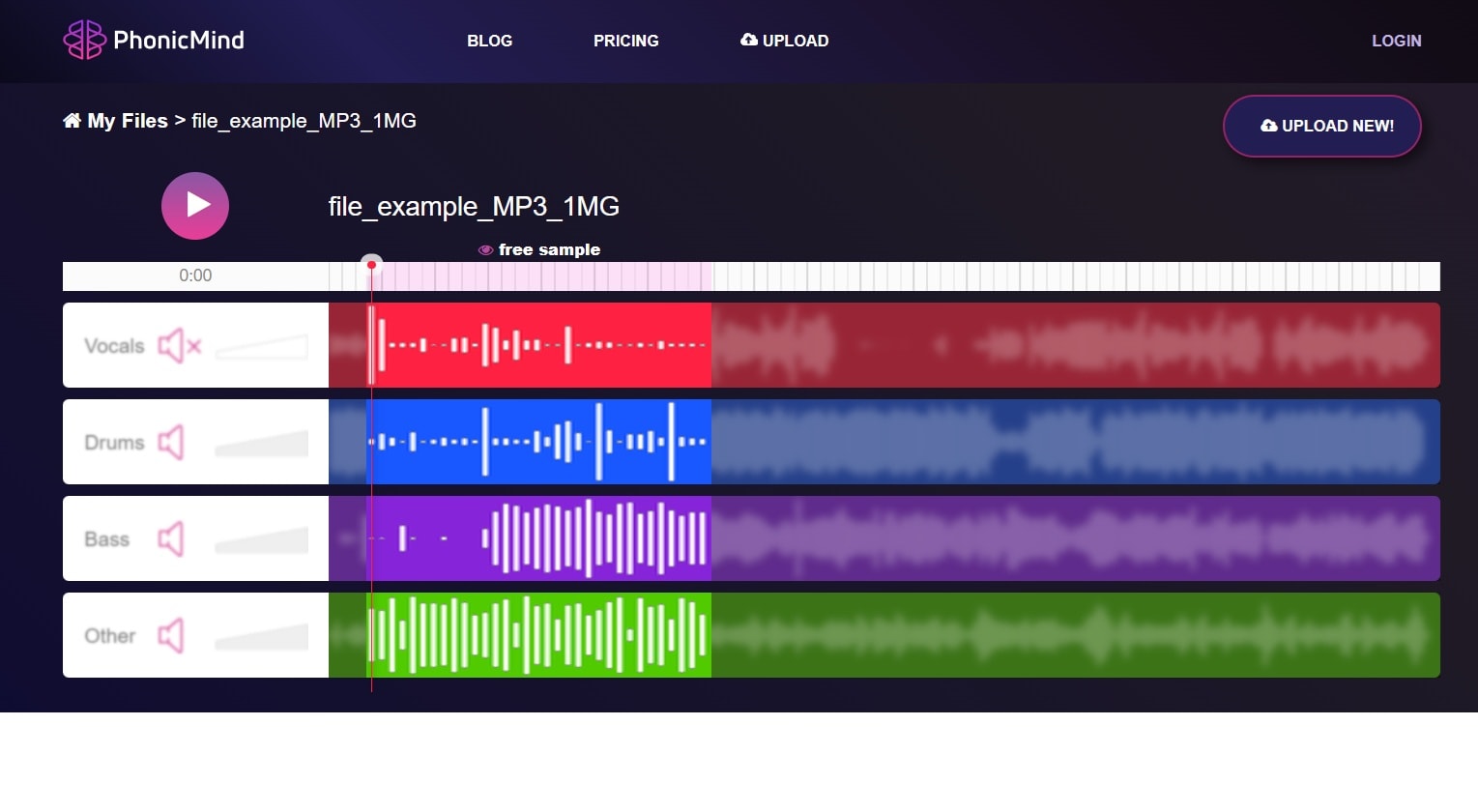phonic mind vocal remover