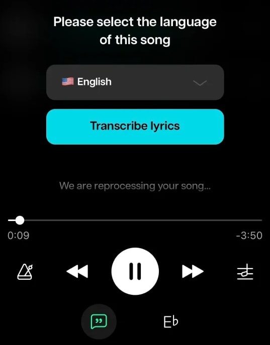 select the language