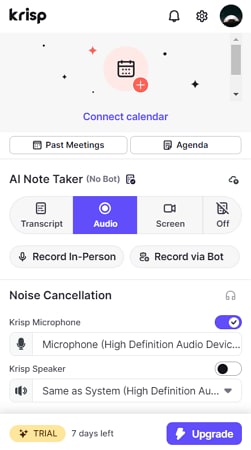 use krisp noise cancellation app