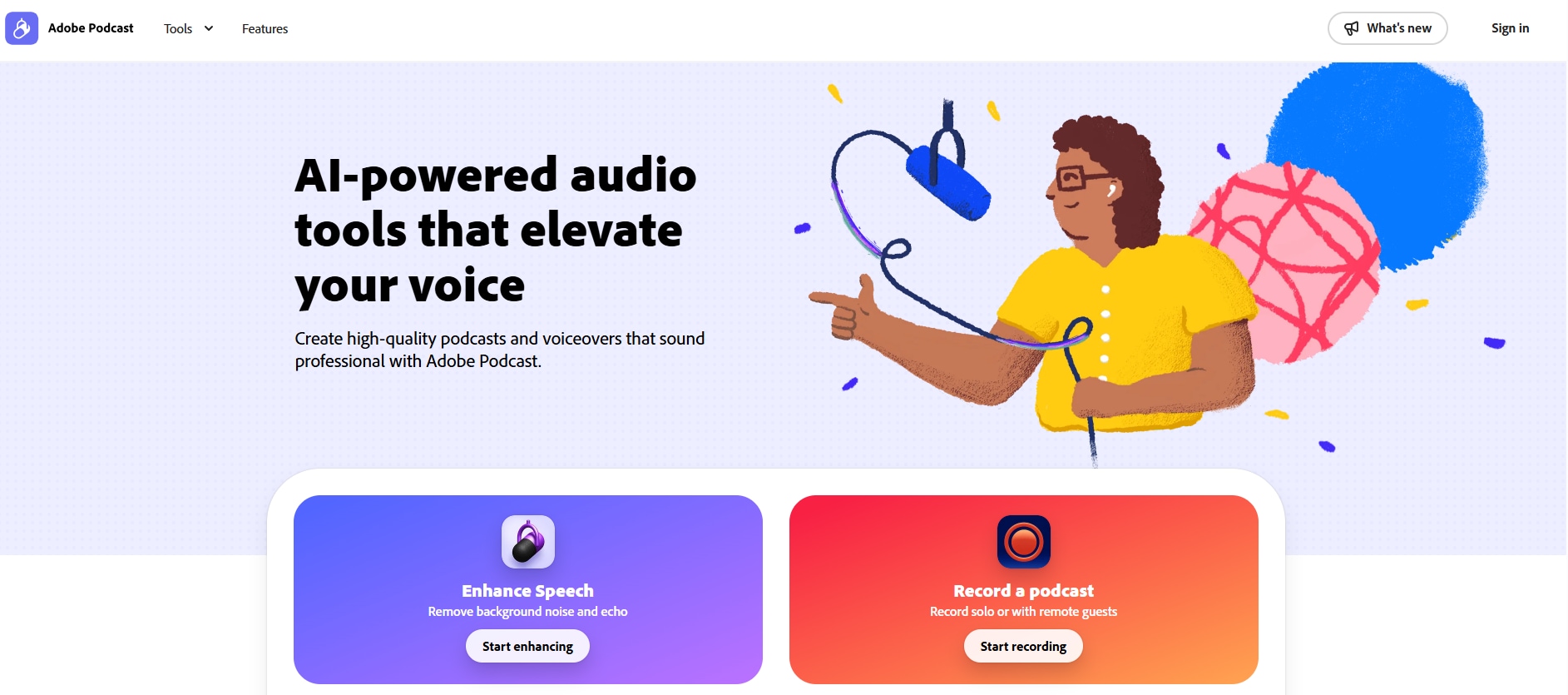 adobe podcast krisp alternative