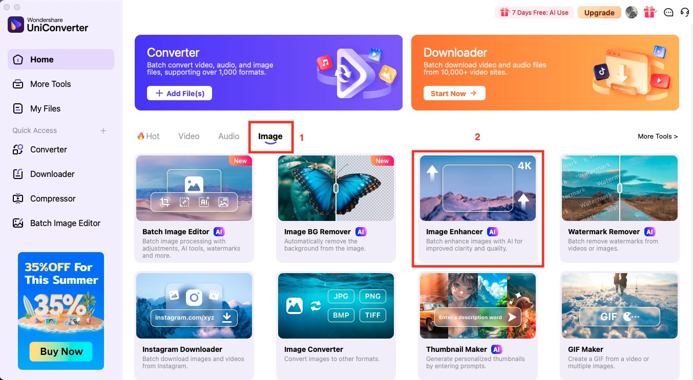 wondershare uniconverter homepage