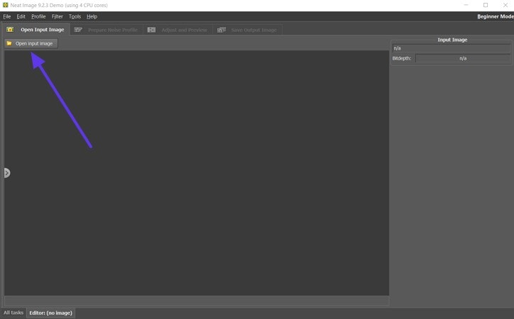 open image noise reduction neat image