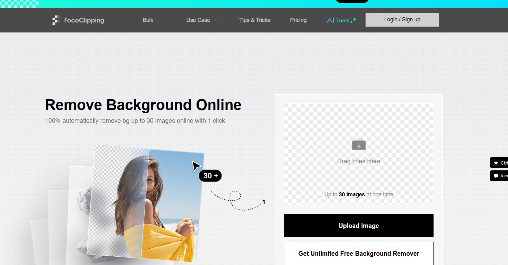 upload photo to foco clipping