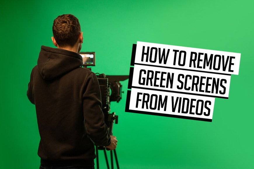 remove green screen from video