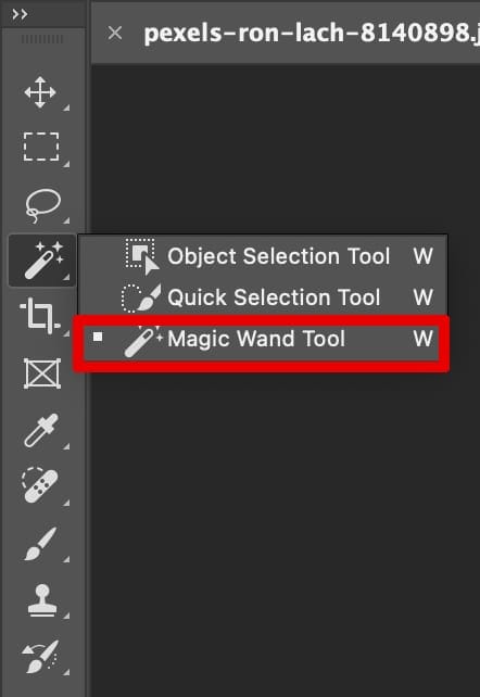 photoshop magic wand tool