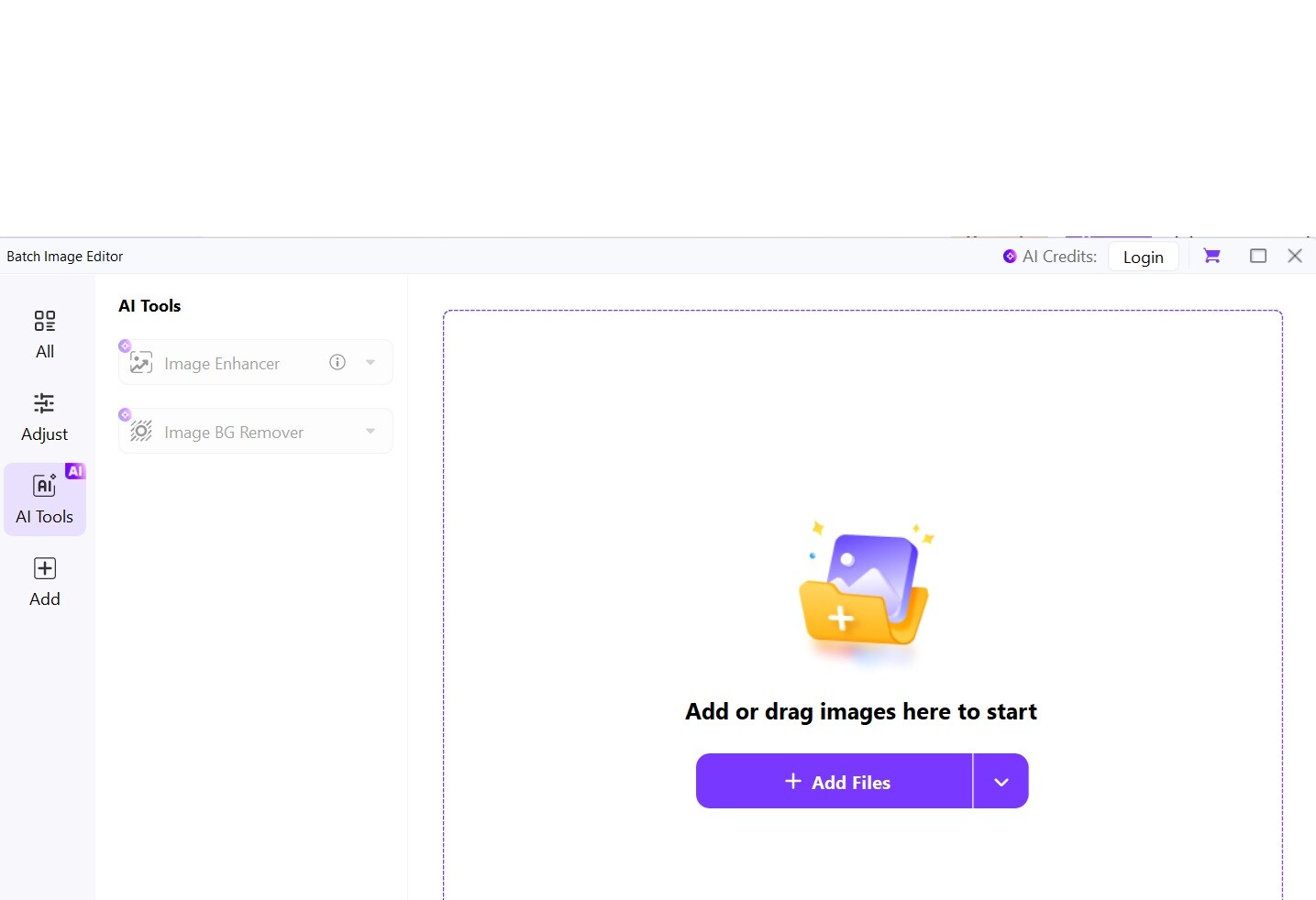 add files to uniconverter