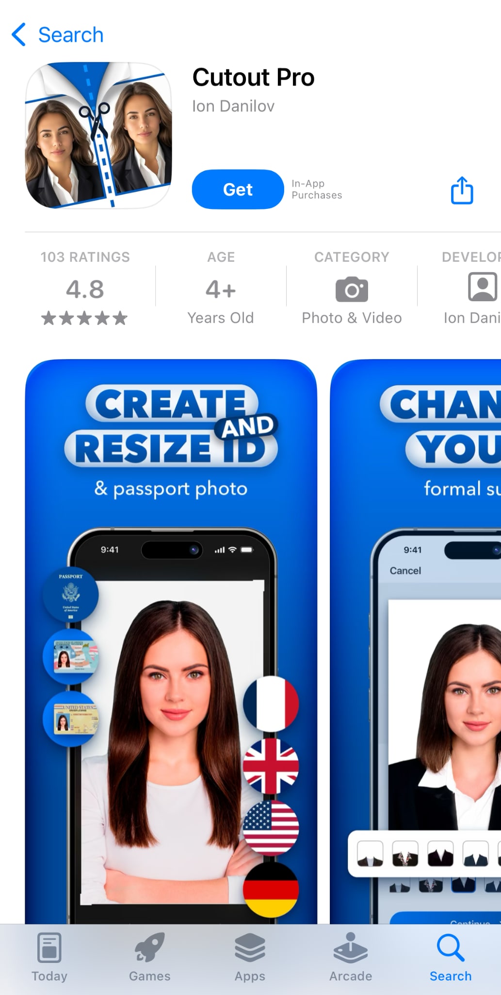 cutout.pro homepage